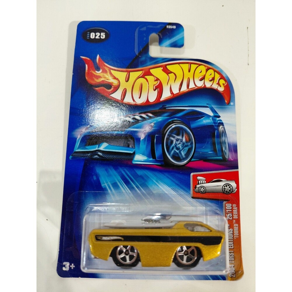 NIP Hot Wheels 2004 First Edition 1:64 Die Cast Tooned Deora